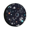 thumbnail image 1 of Yiaed Galaxy2 Print Tire Wheel Cover, Waterproof Spare Tire Cover Fit for Jeep, Truck,Trailer, RV, SUV, Camper and Most Vehicle-14 inch, 1 of 6