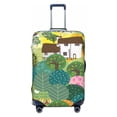 thumbnail image 1 of Yiaed Garden Farm Print Travel Luggage Cover Suitcase Protector Fits 18-32 Inch Luggage Wheel Covers Patterned Elastic Luggage Anti-scratch（No luggage）-Small, 1 of 5
