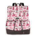 thumbnail image 1 of Yiaed Garden Gnomes Print Laptop Backpack for Women Slim Computer Bag Work Travel College Backpack Purse Fits 14 Inch Notebook, 1 of 4
