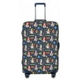 thumbnail image 1 of Yiaed Garden Gnomes Print Travel Luggage Cover Suitcase Protector Fits 18-32 Inch Luggage Wheel Covers Patterned Elastic Luggage Anti-scratch（No luggage）-Large, 1 of 5