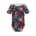 thumbnail image 1 of Yiaed Geometric Elements Print Infant Climbing Short Sleeve Onesie One-Piece Baby Bodysuit Clothes 0-12 Months -6 Months, 1 of 6
