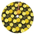 thumbnail image 1 of Yiaed Geometric Pattern with Bee Print Christmas Tree Skirt , Tree SkirtsTree Mat for Christmas Winter Holiday Indoor Decorations-36", 1 of 7