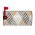thumbnail image 1 of Yiaed Geometric Print Mailbox Covers, Magnetic Mailbox Cover, Mail Box Covers for Garden Outdoor Decor Box Covers-25.5x21 in, 1 of 8