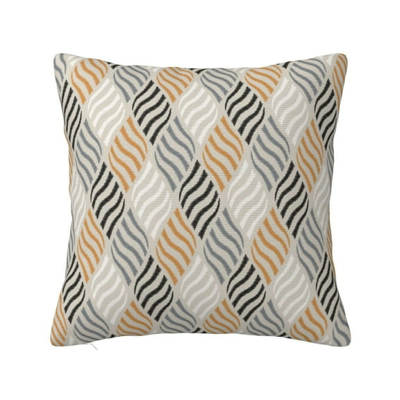 Yiaed Geometric Print Pillow Covers Super Soft Decorative Square Throw Pillow Covers Case Cushion Covers for Sofa Couch Bedroom Car Decor（No pillow core）-12"x12"