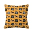 thumbnail image 1 of Yiaed German Shepherd Woof Print Pillow Covers Super Soft Decorative Square Throw Pillow Covers Case Cushion Covers for Sofa Couch Bedroom Car Decor（No pillow core）-20"x20", 1 of 7