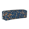 thumbnail image 1 of Yiaed Giraffe Skin Print Leather Pencil Case - Leather Pen Pencil Holder - Elegant & Practical Pencil Pouch for Work & Office, 1 of 7