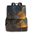 thumbnail image 1 of Yiaed Glowing Snake Dark Forest Print Laptop Backpack for Women Slim Computer Bag Work Travel College Backpack Purse Fits 14 Inch Notebook, 1 of 4