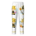 thumbnail image 1 of Yiaed Gnomes Honey Bee Print Teenagers' Lounge Pants, Loose PJ Bottoms, Long Pajama Pants for Men-Large, 1 of 6