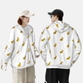 thumbnail image 1 of Yiaed Gold Rabbit Print Sun Shirts UPF 50+ Protection Hoodie Rash Guard Shirt UV Shirt Long Sleeve Fishing Outdoor Lightweightase-Medium, 1 of 5