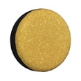 thumbnail image 1 of Yiaed Gold Shiny Print Tire Wheel Cover, Waterproof Spare Tire Cover Fit for Jeep, Truck,Trailer, RV, SUV, Camper and Most Vehicle-14 inch, 1 of 6