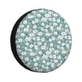 thumbnail image 1 of Yiaed Gouache Flowers Print Print Tire Wheel Cover, tire covers for trailers,rv wheel covers,rv tire covers, camper tire covers,tire covers for cars-17 inch, 1 of 6