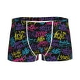 thumbnail image 1 of Yiaed Graffiti Art Print Boys' Boxer Briefs Cotton Casual Stretch Comfort Boys Boxers - Kids Boxer Briefs Underwear for Boys (6-18)-Medium, 1 of 1