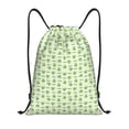 thumbnail image 1 of Yiaed Green Avocado Print Drawstring Bags Drawstring Backpack Bulk String Back Pack Gym Sport Bag-Medium, 1 of 5