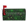 thumbnail image 1 of Yiaed Green Bright Web with Spiders Print Mailbox Covers, Magnetic Mailbox Cover, Mail Box Covers for Garden Outdoor Decor Box Covers-21x18 in, 1 of 8