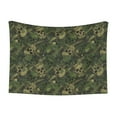 thumbnail image 1 of Yiaed Green Camouflage Skull Print Dog Blankets-Cat Blanket Washable for Couch Protection,Puppy Blanket, Soft Plush Reversible Throw Furniture Protector-Large, 1 of 8