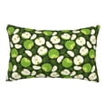 thumbnail image 1 of Yiaed Green Fruit Print Brushed Microfiber Envelope Pillowcases, Standard,Envelope Closure Pillow Cases(Without Pillow Core)-16"x24", 1 of 6