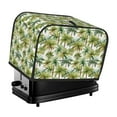 thumbnail image 1 of Yiaed Green Hawaii Palms Print Two Slice Bread Machine Cover, Universal Size Kitchen Appliance Cover for Bread Machine,Bread Machine Cover, 1 of 7