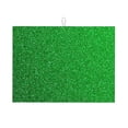 thumbnail image 1 of Yiaed Green Sparkling Shiny Print Highly Absorbent Microfiber Kitchen Counter Mat, Dish Drying Pad for Dishes, Utensils, Pots and Pans, Large 18" x 24", 1 of 7