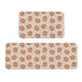 thumbnail image 1 of Yiaed Groovy Disco Pumpkin Kitchen Rugs Sets of 2 Kitchen Mats Cushioned Anti Fatigue Kitchen Rug Tapetes Para Cocina for Sink,Laundry Room, 1 of 6