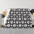 thumbnail image 1 of Yiaed Husky Print Blanket Throw Blanket Soft Cozy Flannel Blanket for Home Bed Sofa Couch Chair-80"x60", 1 of 6