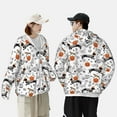 thumbnail image 1 of Yiaed Halloween Dachshund Print Sun Shirts UPF 50+ Protection Hoodie Rash Guard Shirt UV Shirt Long Sleeve Fishing Outdoor Lightweightase-3X-Large, 1 of 5