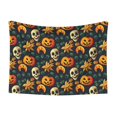 thumbnail image 1 of Yiaed Halloween Skull Print Dog Blankets-Cat Blanket Washable for Couch Protection,Puppy Blanket, Soft Plush Reversible Throw Furniture Protector-Small, 1 of 8