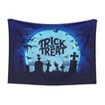 thumbnail image 1 of Yiaed Halloween Trick Or Treat Print Dog Blankets-Cat Blanket Washable for Couch Protection,Puppy Blanket, Soft Plush Reversible Throw Furniture Protector-Medium, 1 of 8