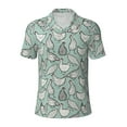 thumbnail image 1 of Yiaed Hand Drawn ChickensPrint Men's Short Sleeve Polo Shirt,Golf Polo for Men Three-Button Golf Shirt Athletic Casual Collared T-Shirt- X-Large, 1 of 7