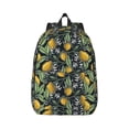 thumbnail image 1 of Yiaed Hand Drawn Citrus Fruits Elegant Lemons Print Backpack, Premium Laptop Backpack, Travel Backpack for Women, Lightweight Backpacks, Comfortable Back Pack-Small, 1 of 7
