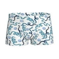 thumbnail image 1 of Yiaed Hand Drawn Snake Print Boys' Boxer Briefs Cotton Casual Stretch Comfort Boys Boxers - Kids Boxer Briefs Underwear for Boys (6-18)-Small, 1 of 5