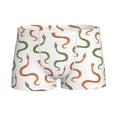 thumbnail image 1 of Yiaed Hand Drawn Snake Print Boys' Boxer Briefs Cotton Casual Stretch Comfort Boys Boxers - Kids Boxer Briefs Underwear for Boys (6-18)-X-Small, 1 of 5