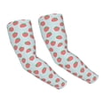 thumbnail image 1 of Yiaed Hand Drawn Strawberry Print Arm Sleeves,Cooling UV Sun Protection Sports Compression for Men/Women, 1 of 6