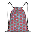 thumbnail image 1 of Yiaed Hand Drawn Strawberry Print Drawstring Bags Drawstring Backpack Bulk String Back Pack Gym Sport Bag-Small, 1 of 5
