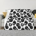 thumbnail image 1 of Yiaed Hand Drawn Tomatoes Print Blanket Throw Blanket Soft Cozy Flannel Blanket for Home Bed Sofa Couch Chair-50"x40", 1 of 6