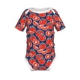 thumbnail image 1 of Yiaed Hand Drawn Tomatoes Print Infant Climbing Short Sleeve Onesie One-Piece Baby Bodysuit Clothes 0-12 Months -6 Months, 1 of 6