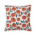 thumbnail image 1 of Yiaed Hand Drawn Tomatoes Print Pillow Covers Super Soft Decorative Square Throw Pillow Covers Case Cushion Covers for Sofa Couch Bedroom Car Decor（No pillow core）-18"x18", 1 of 7