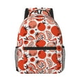 thumbnail image 1 of Yiaed Hand Drawn Tomatoes Print School Backpack College Backpack Daypacks for Students High School Spacious and Durable Daypack for Work and Travel-One Size, 1 of 6