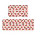 thumbnail image 1 of Yiaed Hand Drawn Watermelon Kitchen Rugs Sets of 2 Kitchen Mats Cushioned Anti Fatigue Kitchen Rug Tapetes Para Cocina for Sink,Laundry Room, 1 of 6