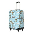 thumbnail image 1 of Yiaed Happy Easte Print Travel Luggage Cover Suitcase Protector Covers Elastic Luggage Anti-scratch(No luggage included）-, 1 of 7
