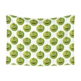 thumbnail image 1 of Yiaed Happy Fruit Print Dog Blankets-Cat Blanket Washable for Couch Protection,Puppy Blanket, Soft Plush Reversible Throw Furniture Protector-Small, 1 of 8