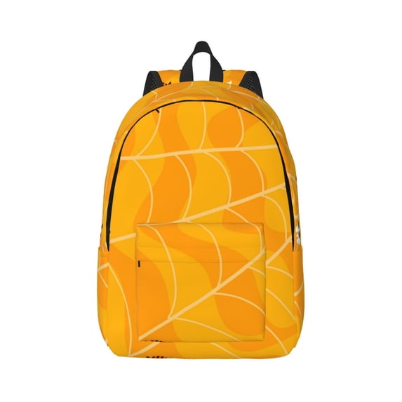 Yiaed Happy Halloween Print Backpack, Premium Laptop Backpack, Travel Backpack for Women, Lightweight Backpacks, Comfortable Back Pack-Small