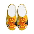 thumbnail image 1 of Yiaed Happy Halloween1 Print Slippers Fuzzy Warm Cozy Slippers Non Slip House Slippers For Indoor Outdoor Slippers House Slippers-13, 1 of 7