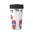 thumbnail image 1 of Yiaed Happy Independence Day Gnome Print Stainless Steel Coffee Mug -Vacuum Insulated Coffee Tumbler - Leakproof Travel Mugs Insulated for Hot & Cold Drinks, 1 of 8