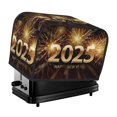 thumbnail image 1 of Yiaed Happy New Year 2025 B Print Two Slice Bread Machine Cover, Universal Size Kitchen Appliance Cover for Bread Machine,Bread Machine Cover, 1 of 7