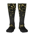 thumbnail image 1 of Yiaed Happy New Year Print Great elasticity Adult Stockings Sports socks for Men and Women, 1 of 6