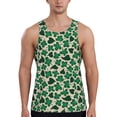 thumbnail image 1 of Yiaed Happy St. Patrick's Day Print Mens Compression Shirt Slimming Body Shaper Vest Workout Tank Tops Abs Abdomen Undershirts-Medium, 1 of 7