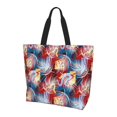thumbnail image 1 of Yiaed Hawaiian Style Print Handbag for Women Tote Purse Shoulder Bag Large Fashion Hobo Purse Handbag Shopping Tote, 1 of 5