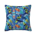 thumbnail image 1 of Yiaed Hawaiian Style Print Pillow Covers Super Soft Decorative Square Throw Pillow Covers Case Cushion Covers for Sofa Couch Bedroom Car Decor（No pillow core）-12"x12", 1 of 7