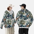 thumbnail image 1 of Yiaed Hawaiian Style Print Sun Shirts UPF 50+ Protection Hoodie Rash Guard Shirt UV Shirt Long Sleeve Fishing Outdoor Lightweightase-3X-Large, 1 of 5