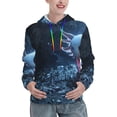 thumbnail image 1 of Yiaed Heart Axolotl Print Womens Casual Hoodies Crew Neck Long Sleeve Sweatshirts With Pocket Pullover Tops Women's Hooded Sweatshirt-Medium, 1 of 5